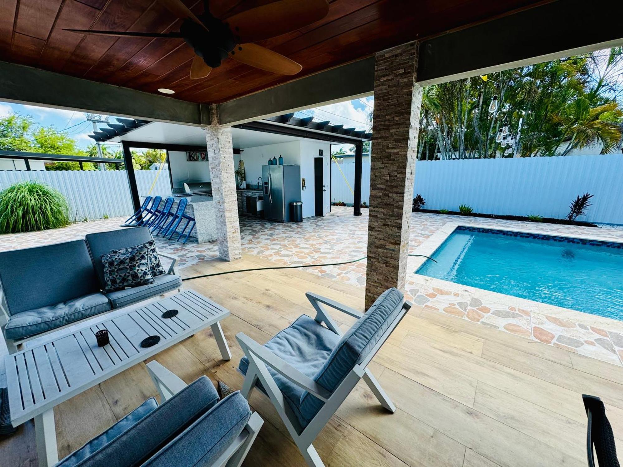 Вілла Heated Pool Hot Tub Маямі Екстер'єр фото
