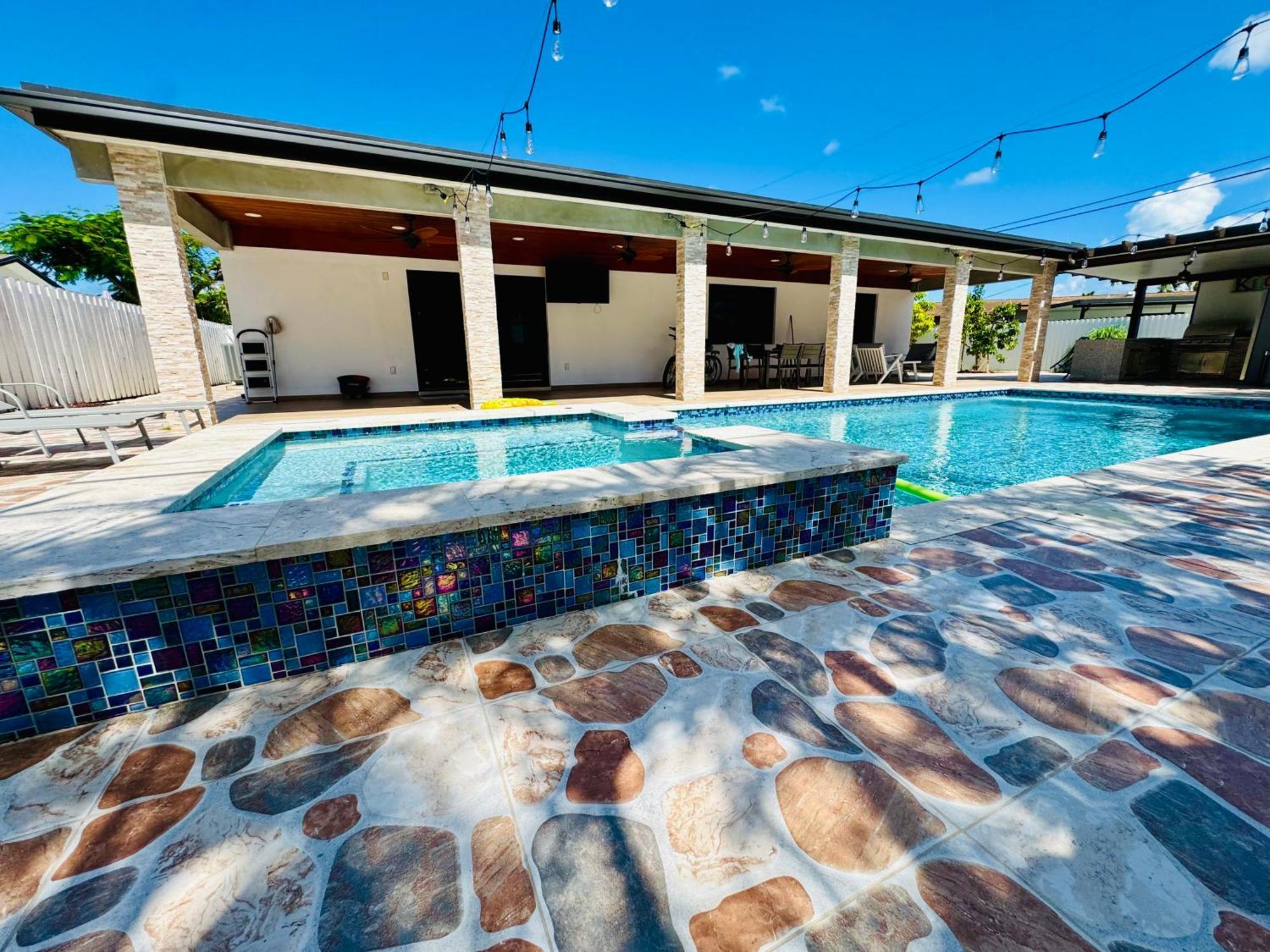 Вілла Heated Pool Hot Tub Маямі Екстер'єр фото